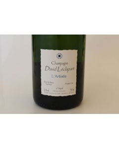 Cuvée L'Artiste Brut Nature 2014 Champagne David Léclapart